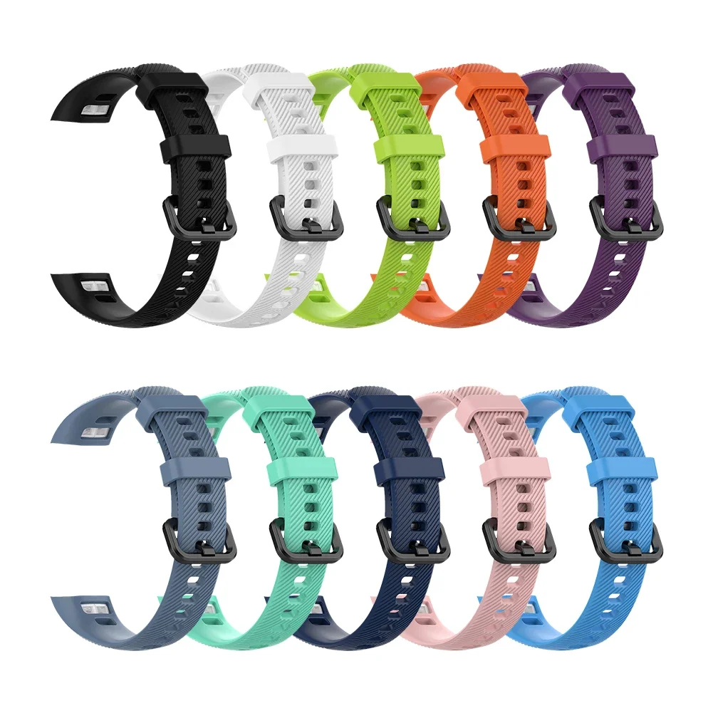 

Силиконовый ремешок для часов для Huawei Band 3/Band 3 Pro/Band 4 Pro, умные браслеты, ремешок-браслет