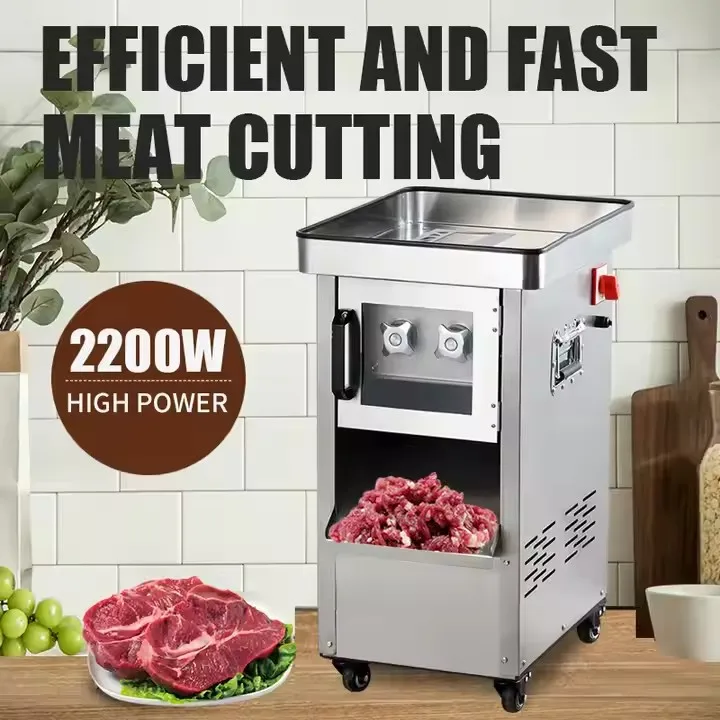 

Desktop Commercial Electric Meat Slicer Sliced Mutton Beef Roll Cutter Machine for Hot Pot Restaurant & Deli Food