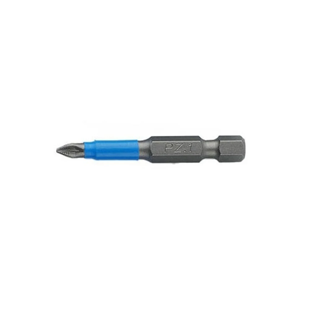 1pc 50mm Anti Non-slip Screwdriver Bit Alloy Steel Screwdriver Hex Shank  Magnetic Electric Impact Screwdriver PH1/PH2/PH3/PZ1