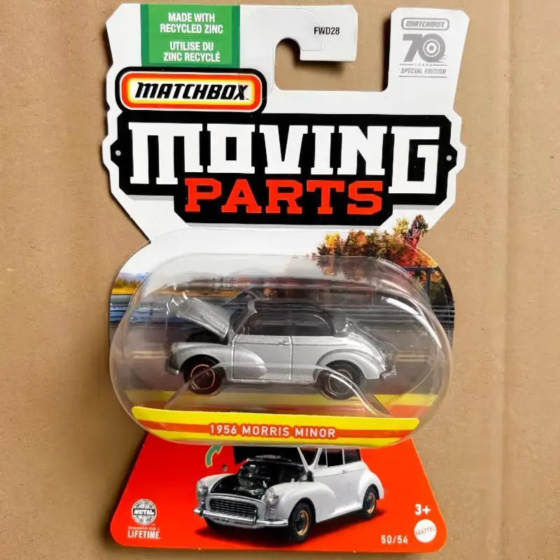 

Original Matchbox Moving Parts 1956 MORRIS MINOR 1/64 Die-cast Collection Model Cars FWD28 Boys Collect Toys Birthday Gifts