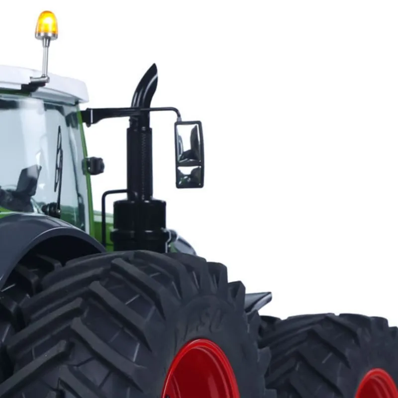 LESU 4x4 AOUE 1050 Double Wheel 1/14 Metal Hydraulic RC Tractor Frsky XE Lite Smoke New Agricultural Car Truck Toys Vehicles