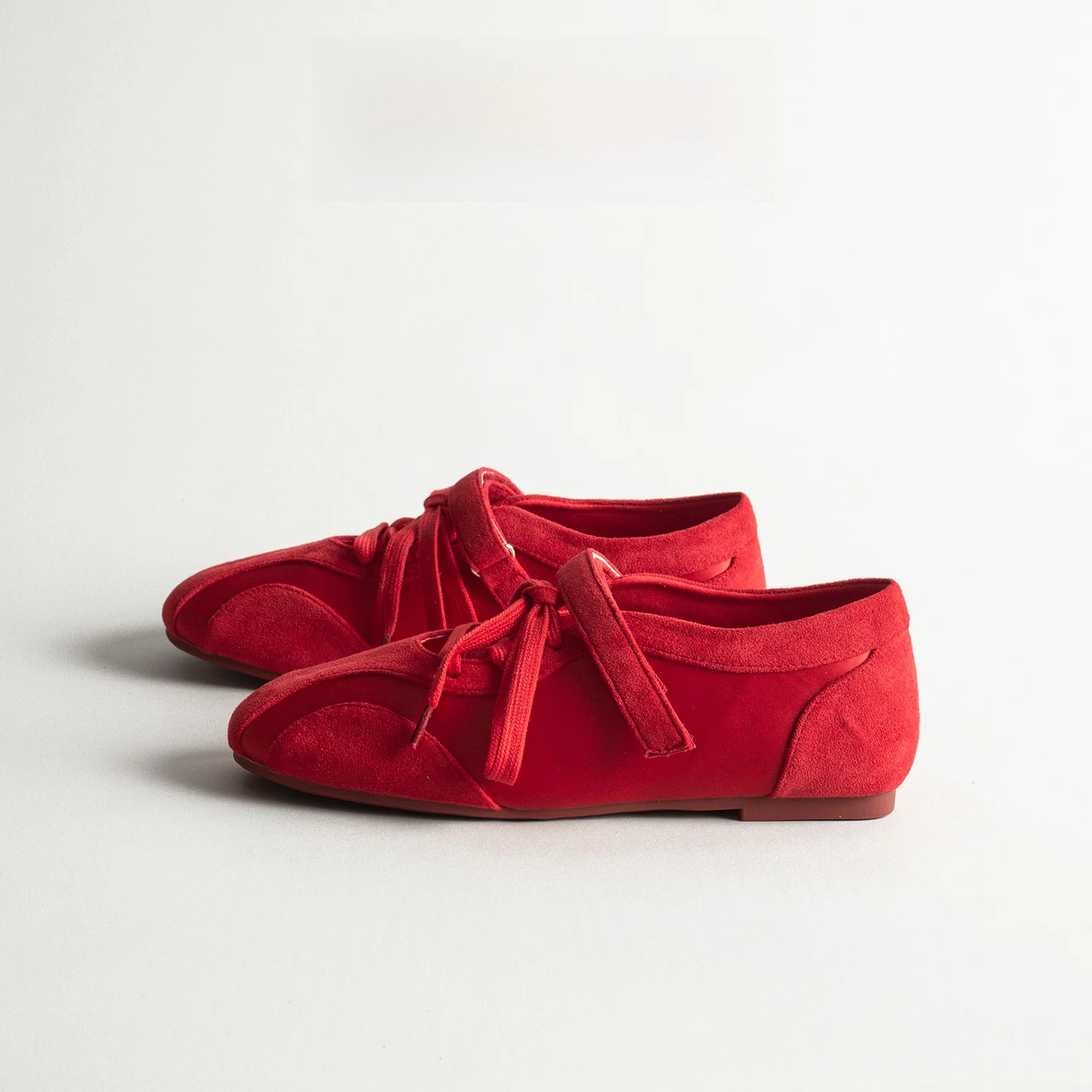 

Genuine Leather Ballet Mary Jane Shoes Women's Spring Versatile round Head Flat Bottom Casual Sports Dequn Shoes Kn...