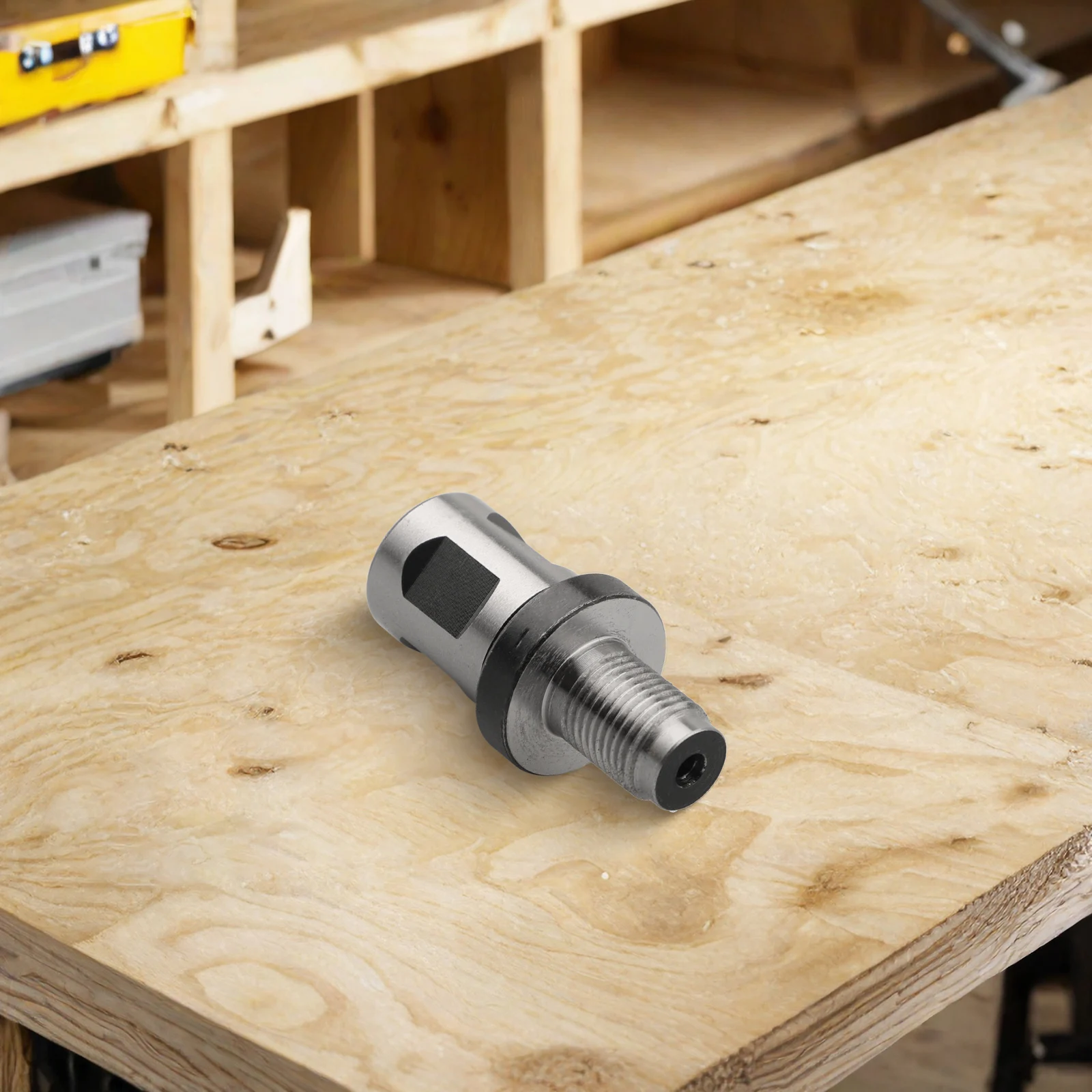 

19mm Drill Adapter Magnetic Drill Adapter Silver Color Steel Material General Shank Right Angle Shank Black Color