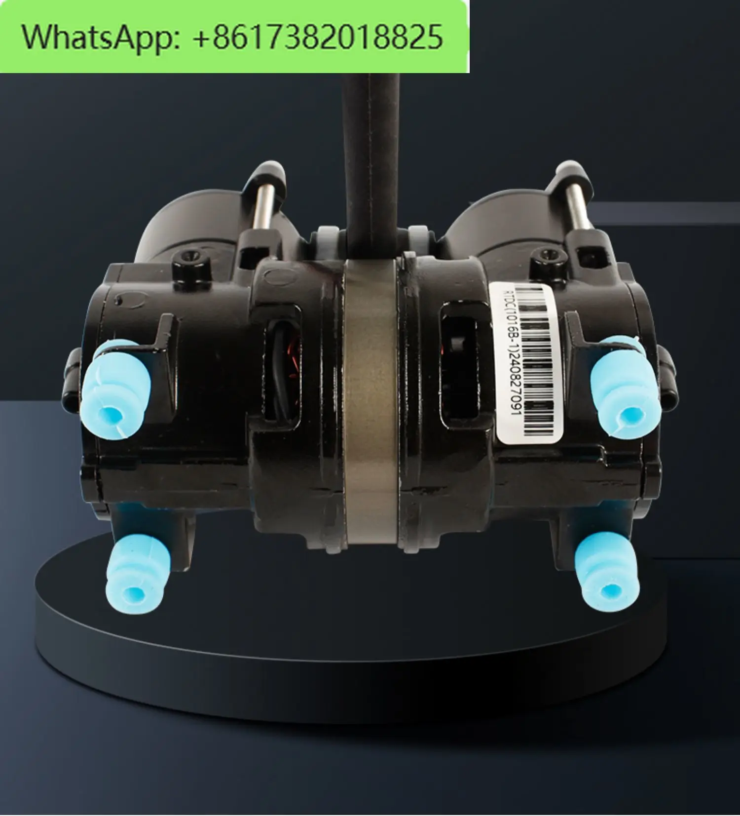 Testa pistone silenziosa senza olio per compressore CC