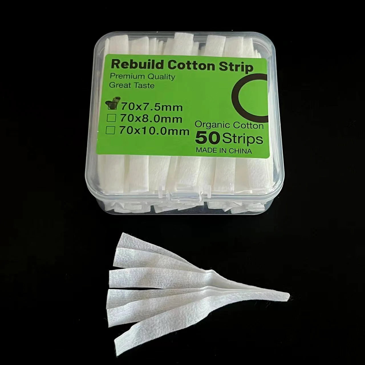 50 Strips/Box General Original Mesh/Organic Cotton Strip For PNP/TPP/GaliburnG/RPM2/3/GT Series/GTX/XROS ReBuild Kit WaterColor