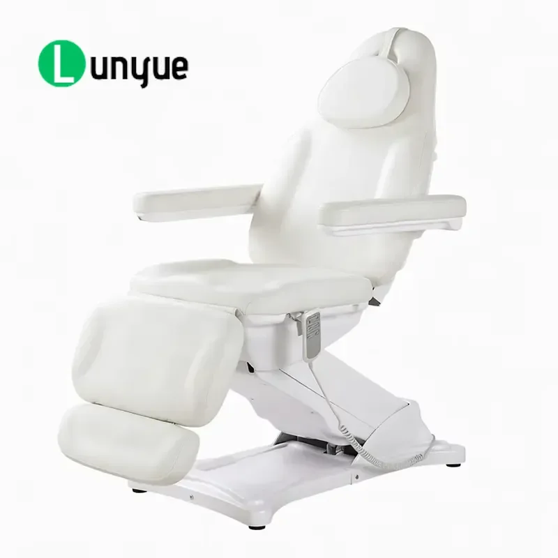 3 Motor Modern Facial Beauty Massage Bed with Overall Tilt Function PVC Material for Living Room Spa Comfortable Durable
