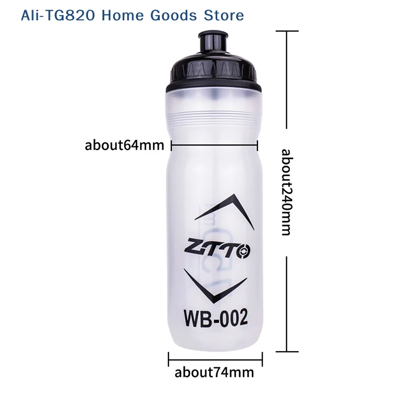 

[TG820]750ml Bicycle Kettle MTB Bicycle Water Bottle Bike Drink Cup PP Bottle Cover