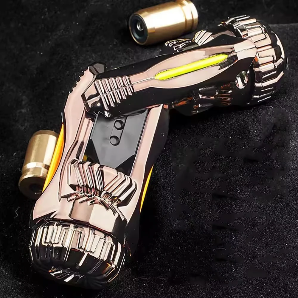 Jouets anti-Stress pour adultes et enfants, meilleurs cadeaux, Grenade éclatée, Fidget Spinner, pistolet Miniature, pistolet jouet avec coquilles éjectables