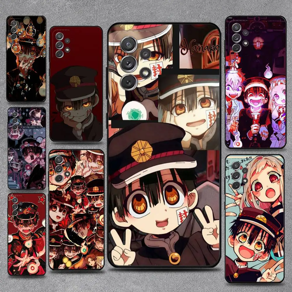 

T-Toilet Bound H-Hanako kunS Phone Case For Samsung S25,S24,S21,S22,S23,S30,Ultra,S20,Plus,Fe,Lite,Note,10,9,5G Black Cover