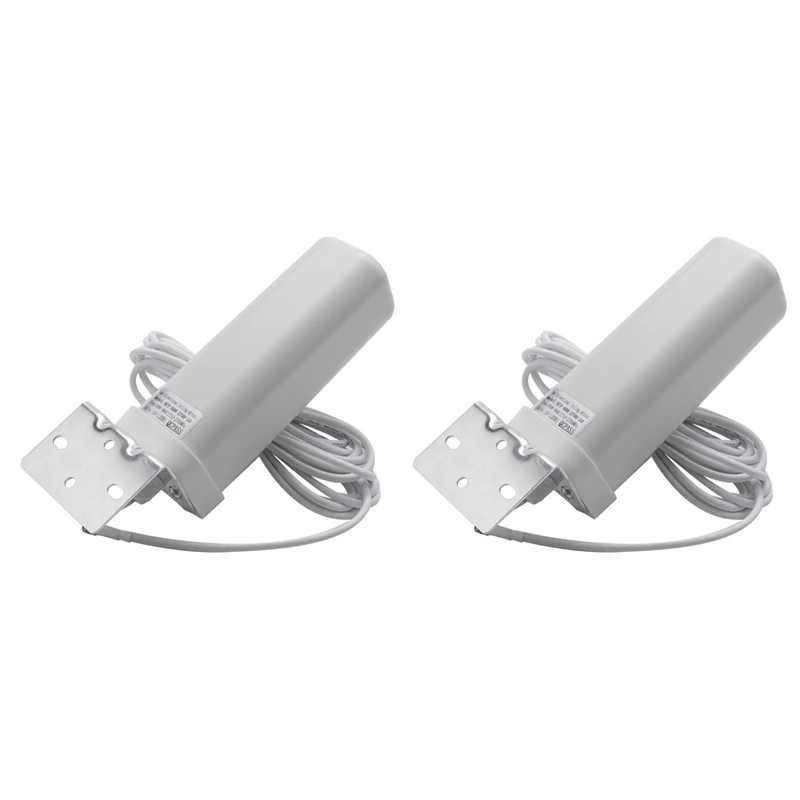 

2X 12DBi High Gain Antenna 3G 4G External Antenna Omni-Directional Outdoor Pole 4GLTE Omni Antenna for 3G 4G Router