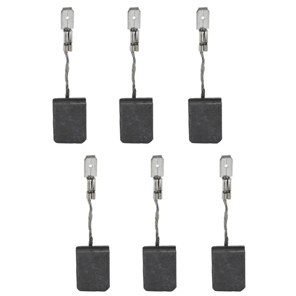 

6pcs Carbon Brush Part Numble 316055220 Motor Running Carbon Brush For WEP 15-150 Angle Grinder Power Tool Parts 6x12.5x15.3mm