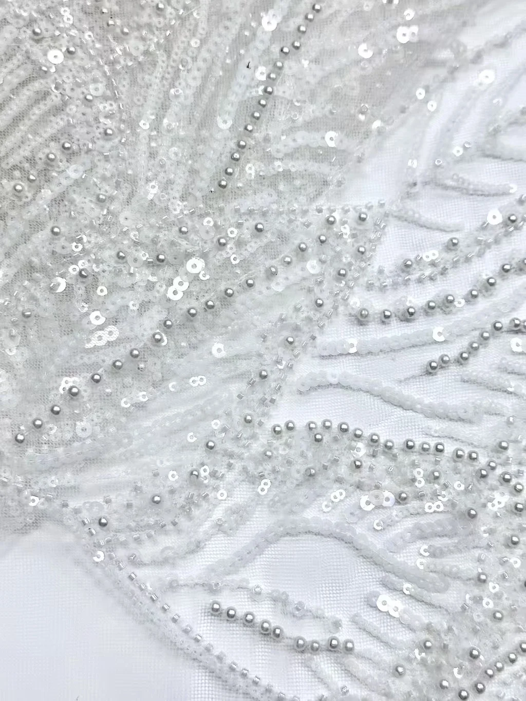 Nueva tela de encaje de tul africano negro 2025 tela de encaje bordado de lentejuelas de malla de alta calidad para mujer vestido de fiesta de noche CC1677