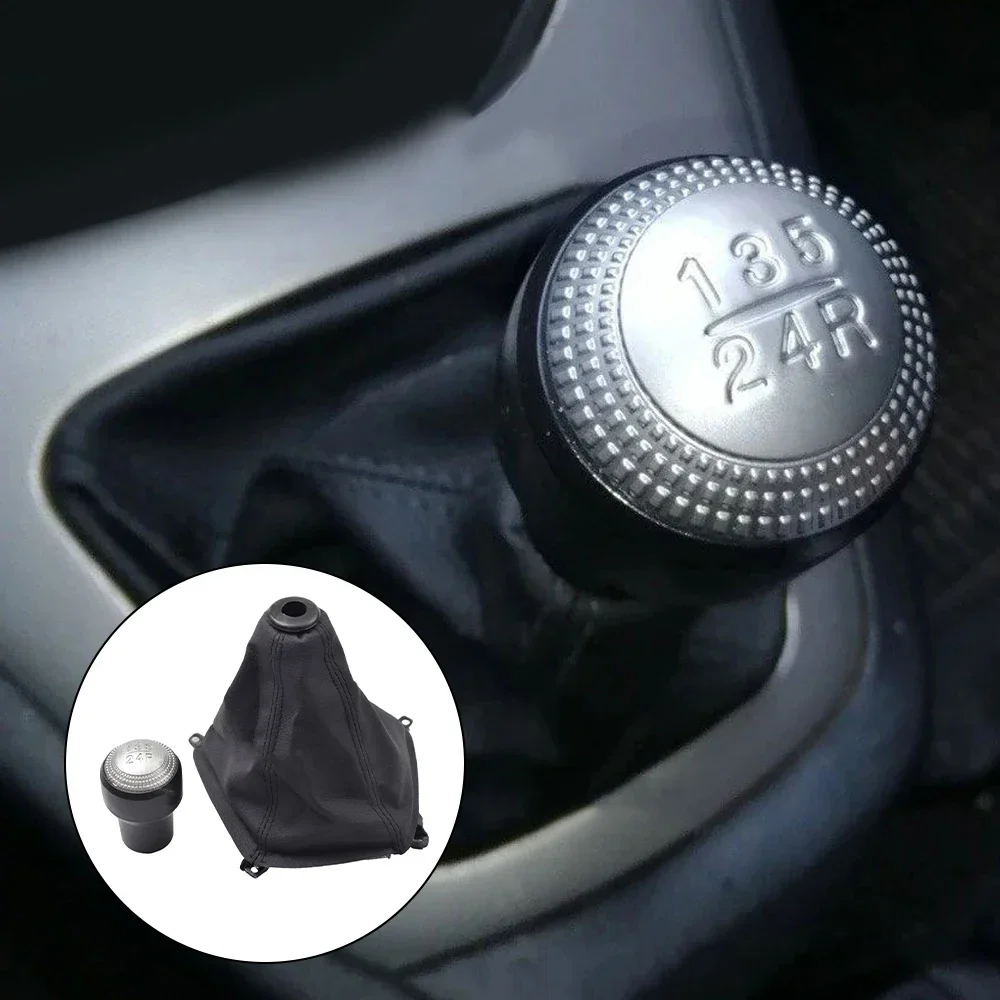 

Black Gear Shift Knob Black Gear Shift Knob Gear Shift Collar ABS Plastic Construction Dust Protection Boot Elegant Design