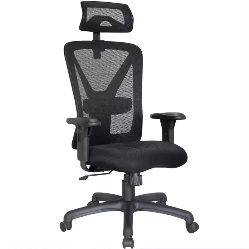 

Executive Chair Luxury Office Modern High Back Adjustable Headrest Boss Mesh