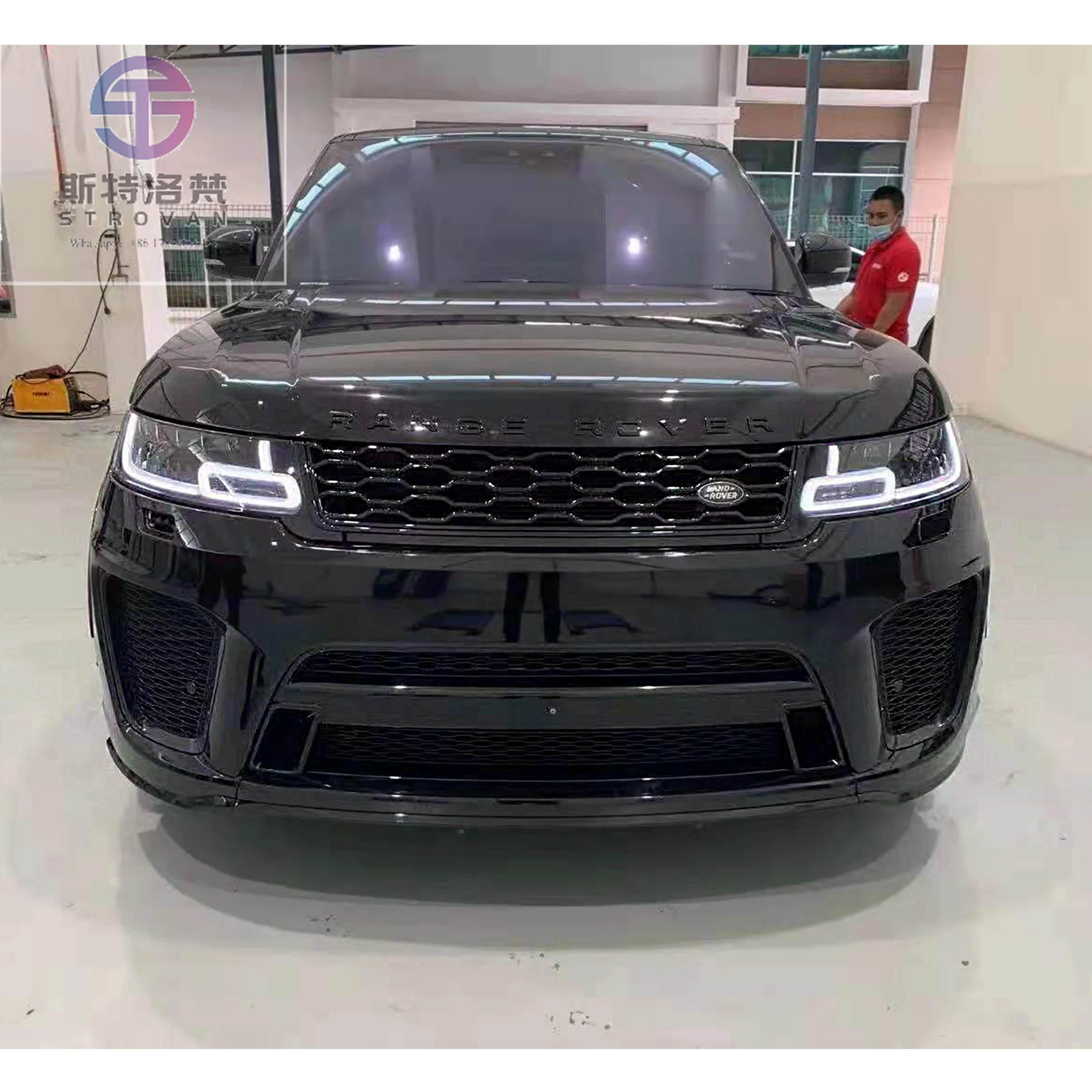 High Quality Bumpers Bodykit for   Range Rover Sport L494 2014-2017 Change to 2020 NEW SVR Style