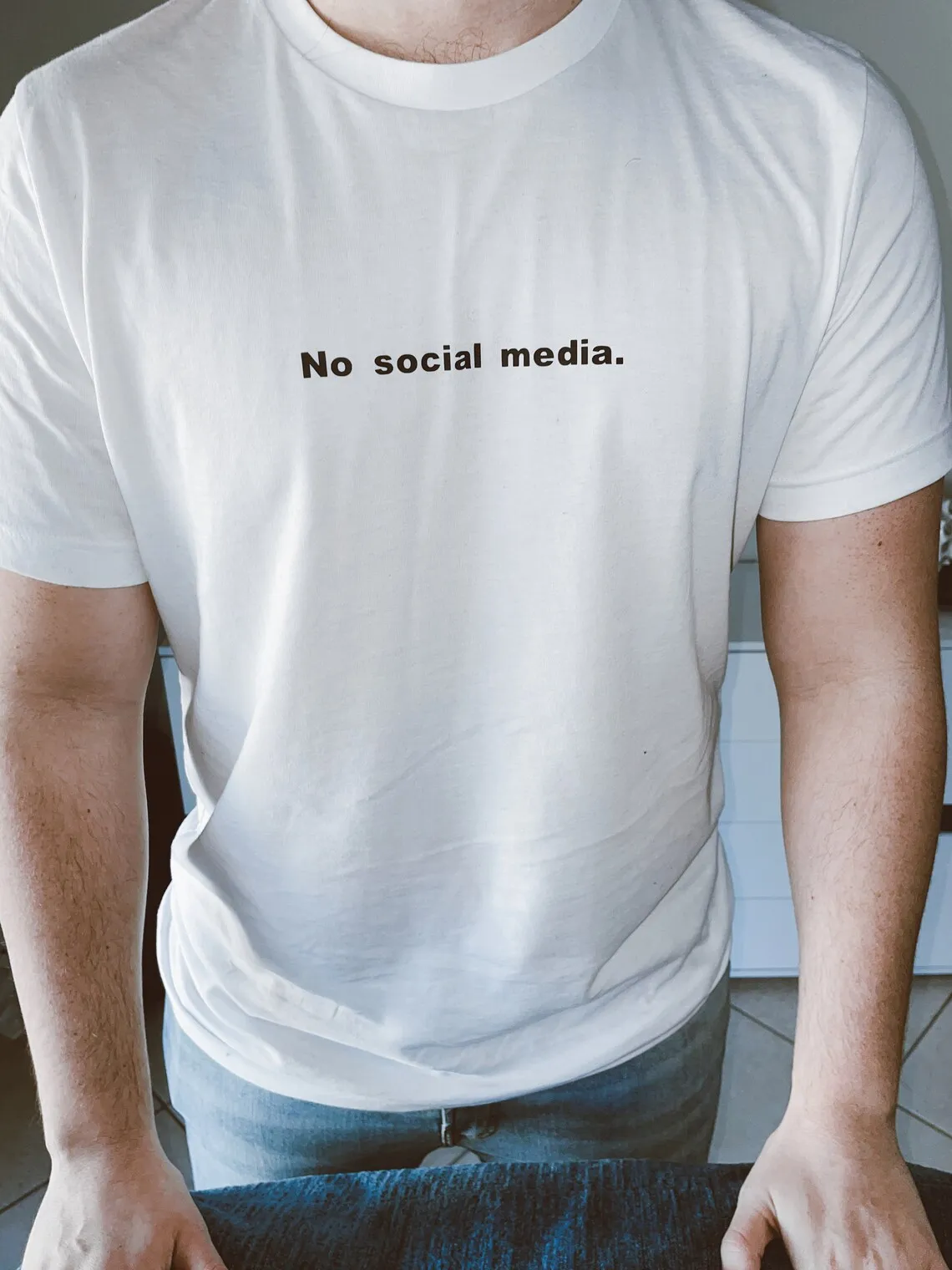 Sugarbaby No Social Media Cotton tshirt Influencer Offline Shirt Aesthetic tee Tumblr Cloth Men Women t shirts Drop Shipping