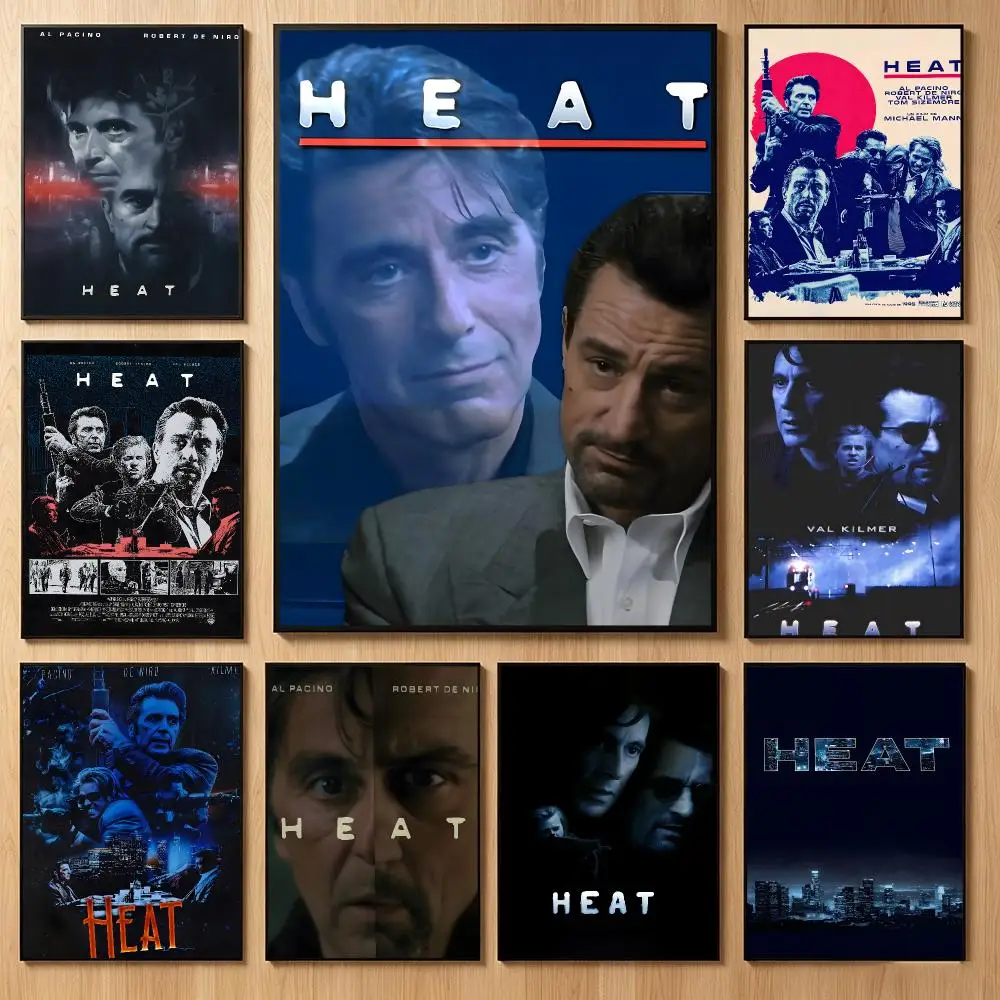 Warm Drama H-Heat Poster Classic Self-Adhesive PP Wall Sticker for Living Room Bar Decor Gift