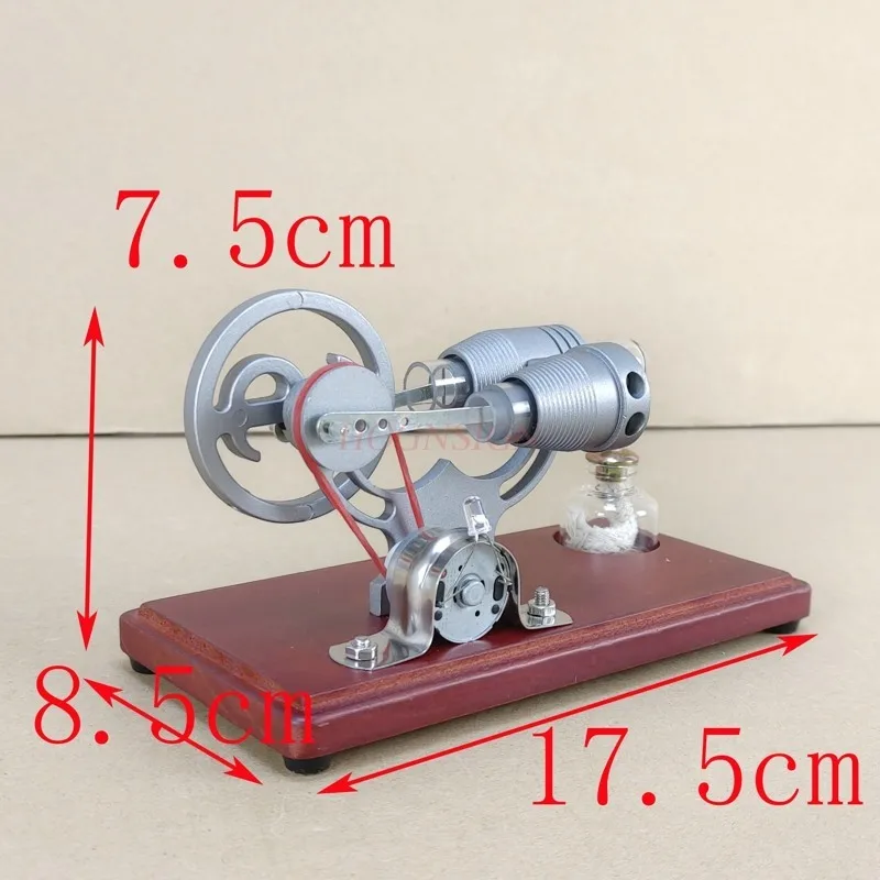 NEW Hot Air Stirling Engine Model Electric Generator Motor Physics Steam Power Education Toy Science Experiment Kit Set