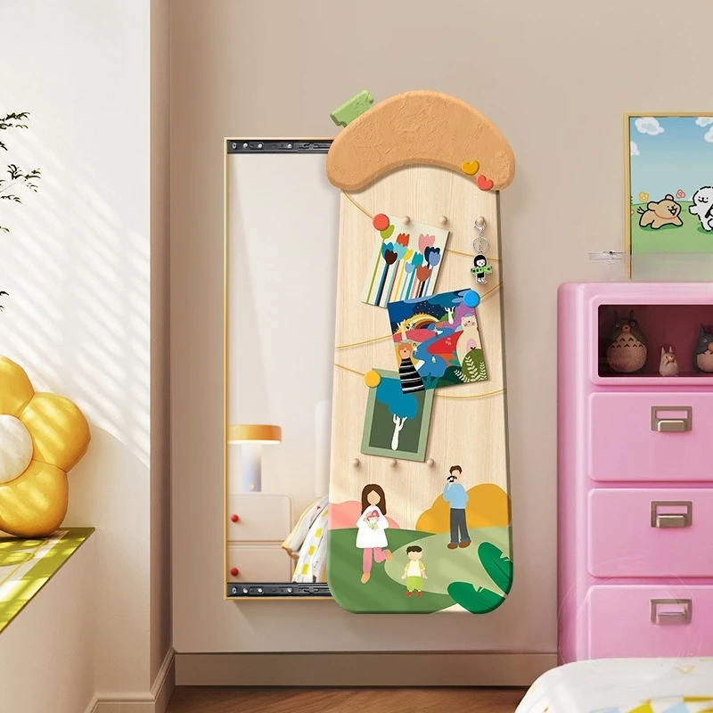 Push-pull Full-length Mirror Living Room Bedroom Full-length Mirror Can Close The Entrance To Hang Paintings