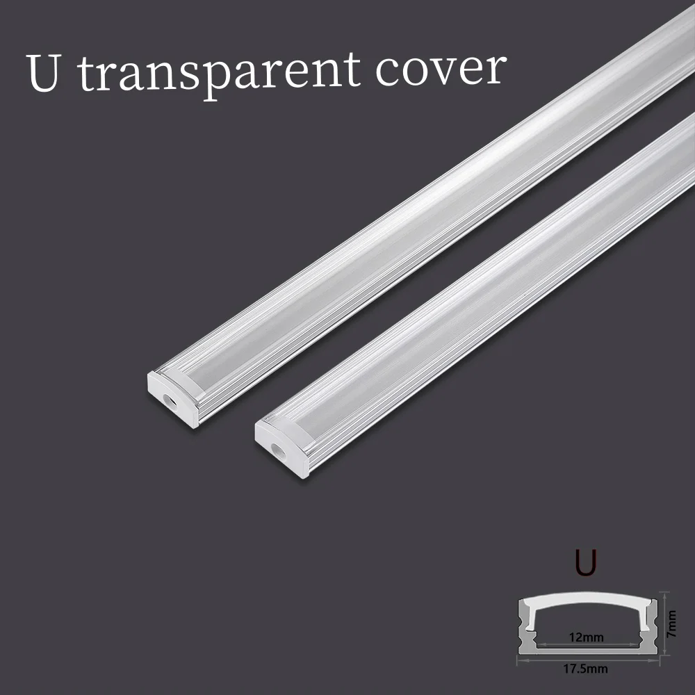 1-25 sztuk/partia 50cm Perfil aluminiowy profil narożny z aluminiowym uchwytem kanału do listew Led listew świetlnych szafek szafka szafka szafka