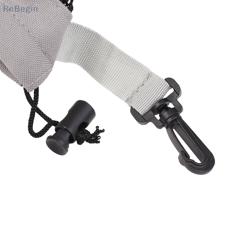 

1 шт., высококачественная сетчатая нейлоновая сумка для мячей для гольфа с застежкой на шнурке, подвесной пластиковый зажим, удобный для подвешивания на сумке для гольфа