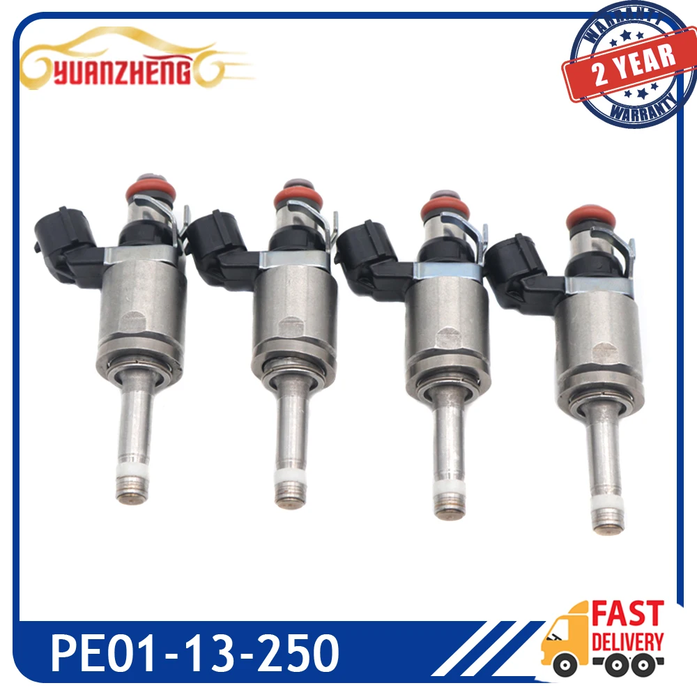 

Автомобильные топливные форсунки для Mazda 3 2012-2018 CX-3 MX-5 CX-5 2013-2016 Miata 2016-2018 PE01-13-250 PE 0113250 PE01-13-250B