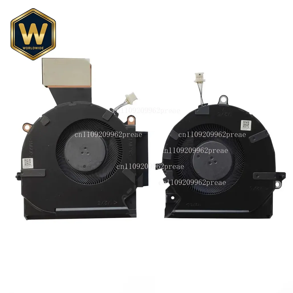 

S For HP OMEN 16-B/16-C TPN-Q265/TPN-Q267 Laptop CPU & GPU Cooling Fan - M75487-001 ND8CC02-20K25 M75488-001 ND8CC02-20K26 12V