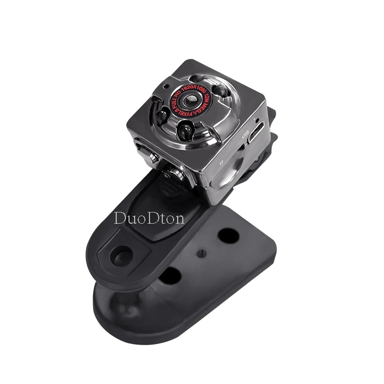 كاميرا صغيرة عالية الدقة 1080 بكسل كاميرا مربية صغيرة محمولة كاميرا مراقبة سرية داخلية مع تسجيل صوتي للفيديو للمكتب المنزلي