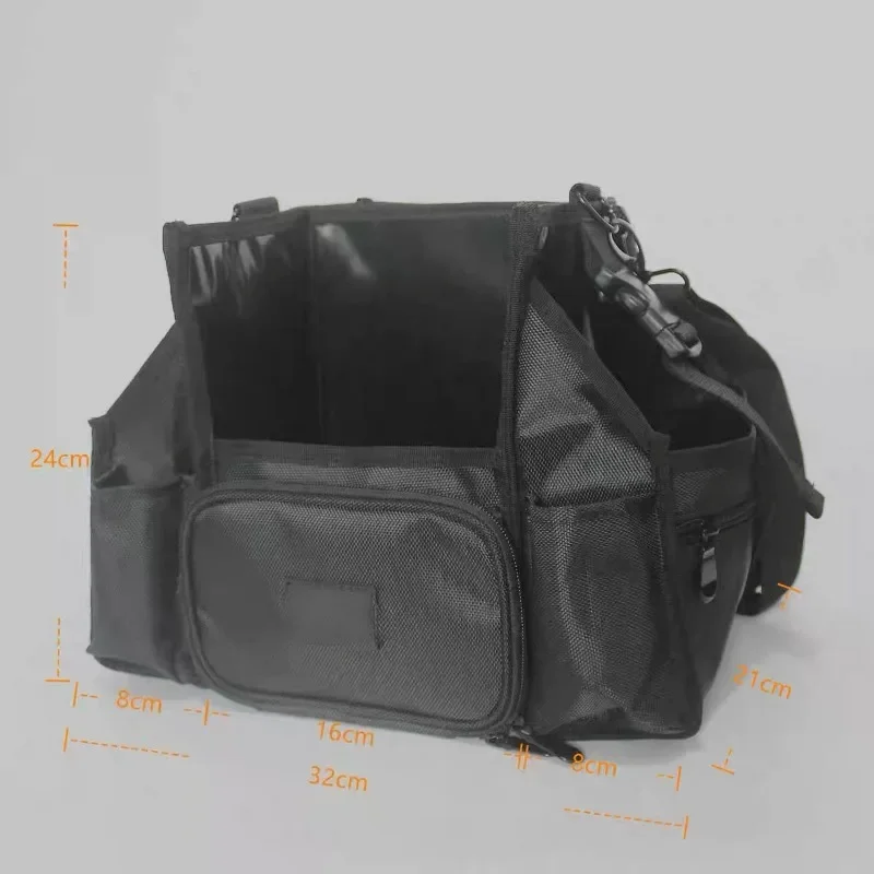 Expand cosmetic bag, follow-up bag, Oxford cloth, oblique span, portable and pull rod.
