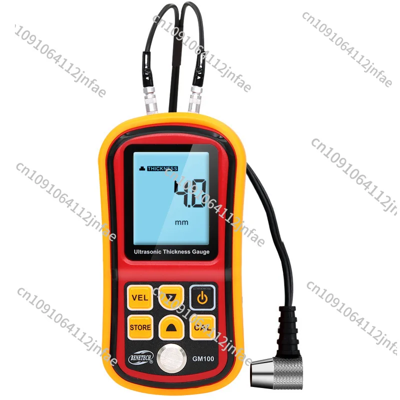 

GM100 Ultrasonic Thickness Gauge for Metal and Steel Plates, Digital Display Tester, Precision Thickness Measurement