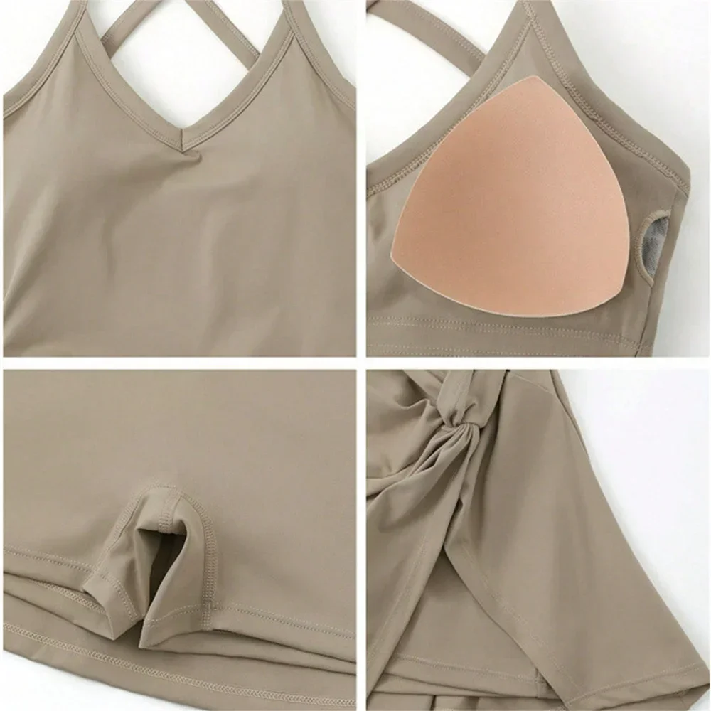 وسادة حللا النساء رياضة السروال القصير رفع تجريب الملابس اللياقة البدنية الرياضة ارتداءها ملابس رياضية لليوجا التجفيف السريع الملابس الرياضية XP196 #2
