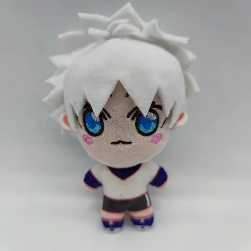 13cm Anime HUNTER x HUNTER Keychain Cosplay Killua Zoldyck Hisoka Gon Freecss Kurapika Plush Doll Keyrings Key Chains Fans Gifts