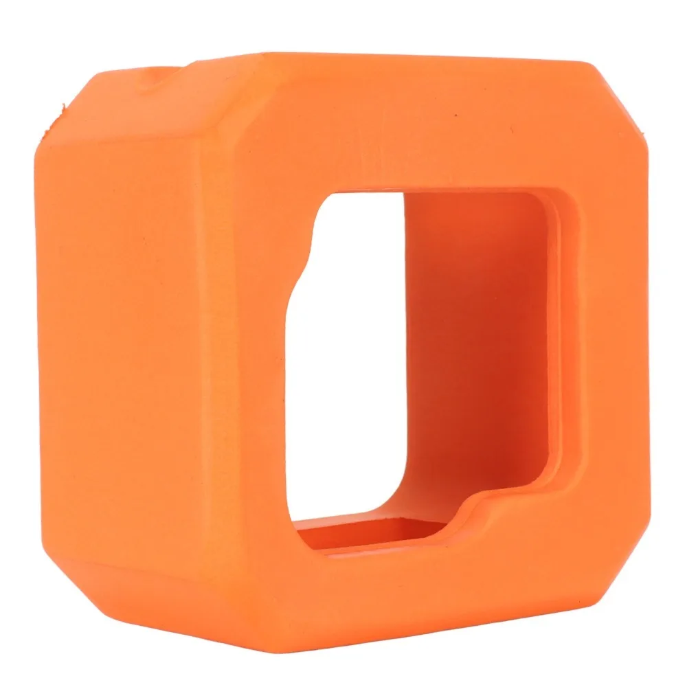

Orange Camera Floaty Case Lightweight Long Screw Protective Camera Floater Protective Cage Housing for GoPro Hero Min 11