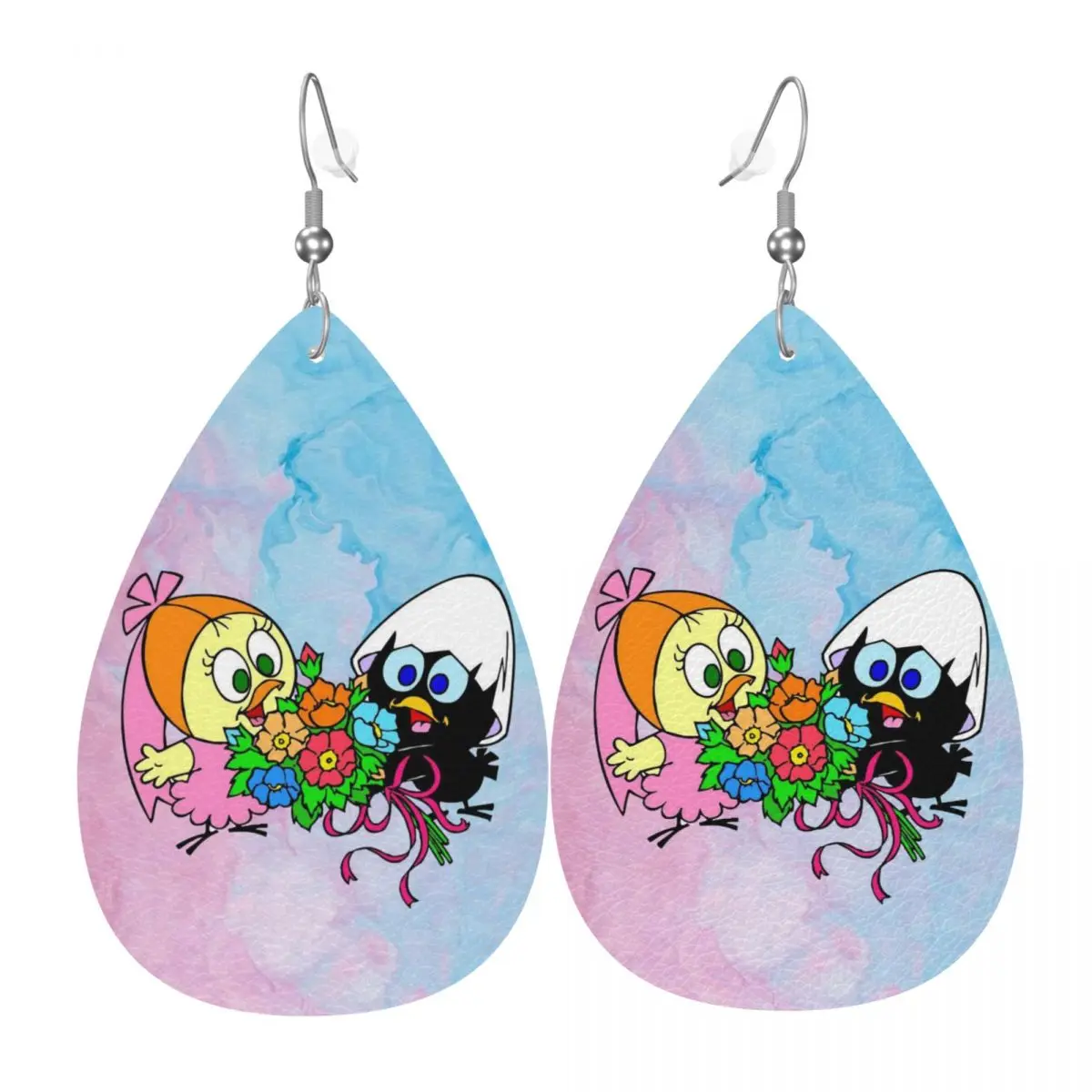 

Изготовленные на заказ висячие серьги Calimeros, кожаные серьги для женщин, модные для вечеринок