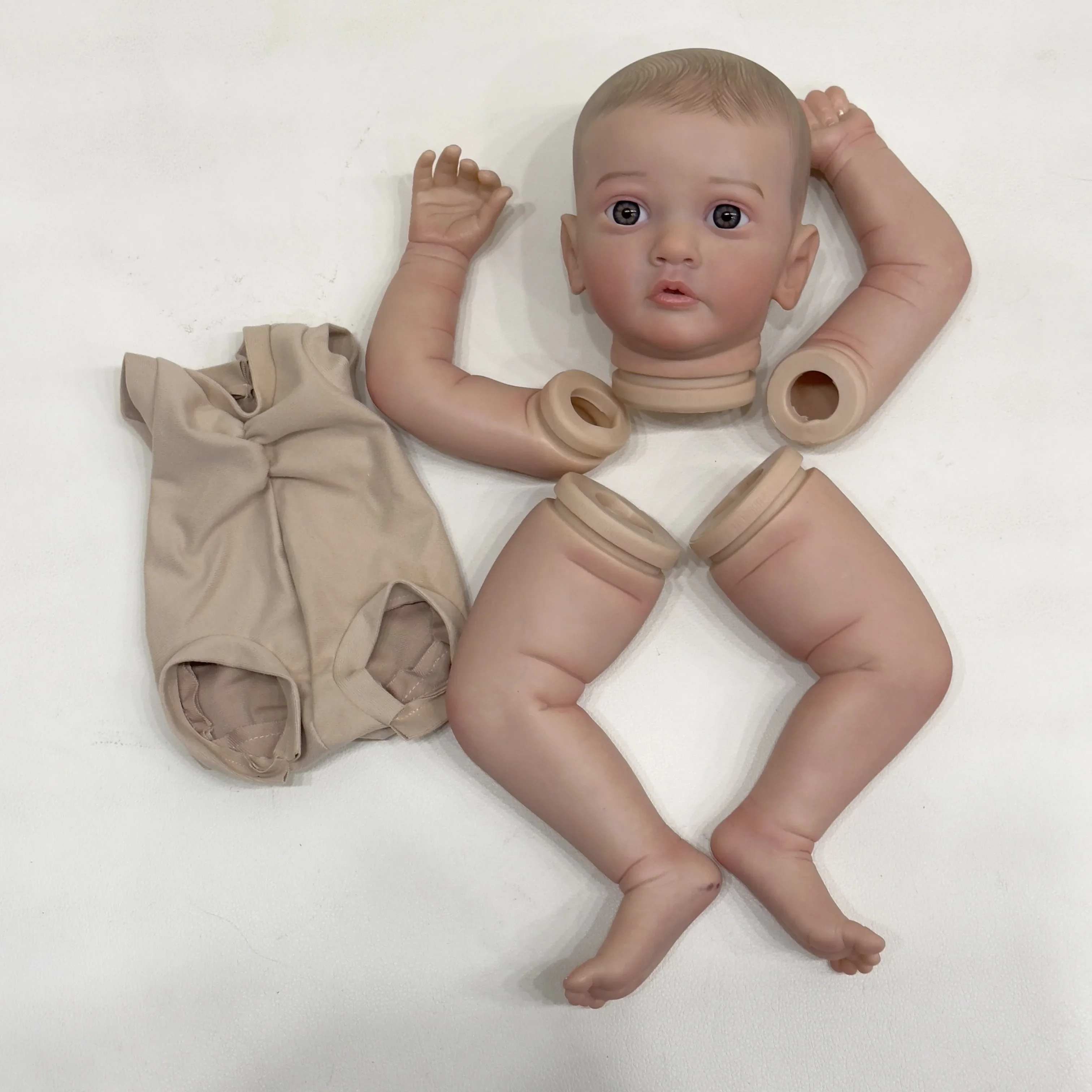 

EGO 24inch Ayana Reborn Doll kit Lifelike Newborn Baby painted Doll kit Unfinished