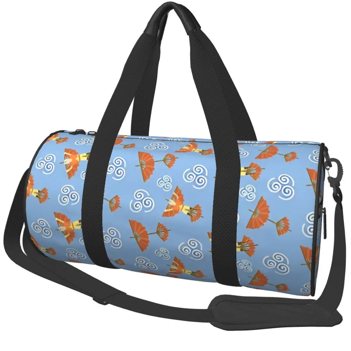 Aang Glider Pattern Gym Bag A-Avatars Outdoor Sports Bags Large Capacity Luggage Custom Handbag Graphic Fitness Bag For Men