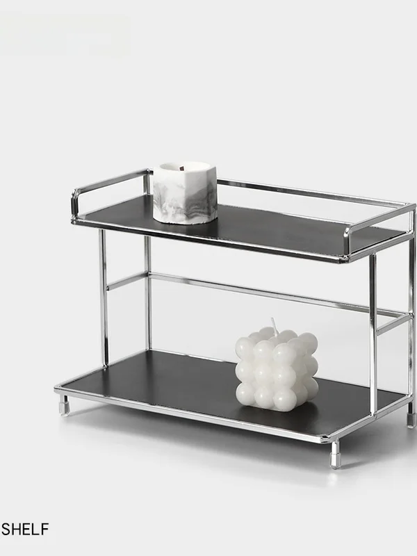 

Двухслойный акриловый органайзер для раковины с батомой, чашка Ra, держатель для хранения косметики, многофункциональная домашняя организация