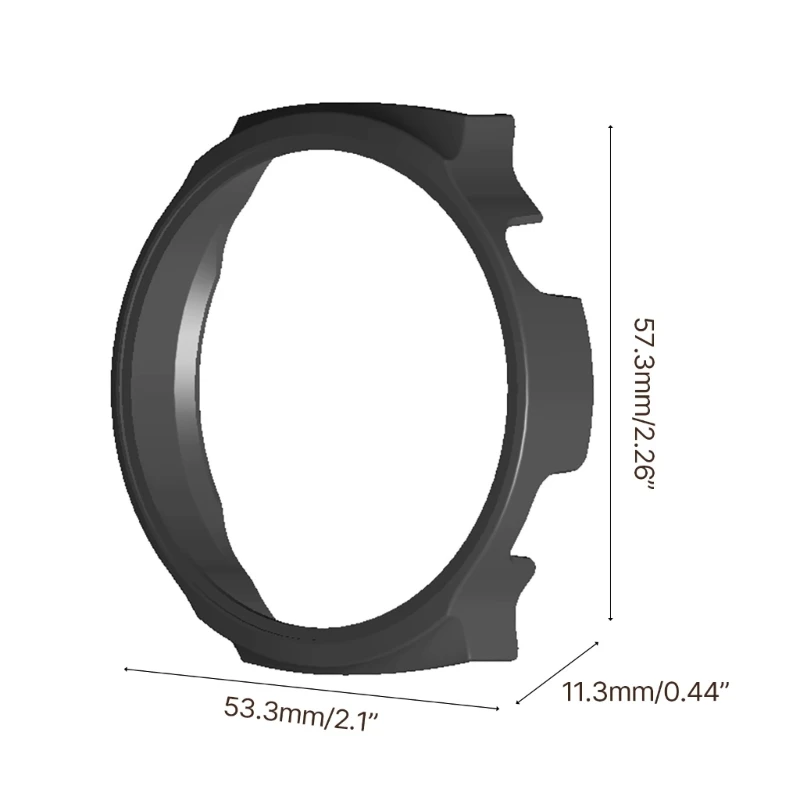 Połowa osłony ramki zegarka Zderzak i osłona ekranu do etui na zegarek aigo Akcesoria do zegarków Y9RF