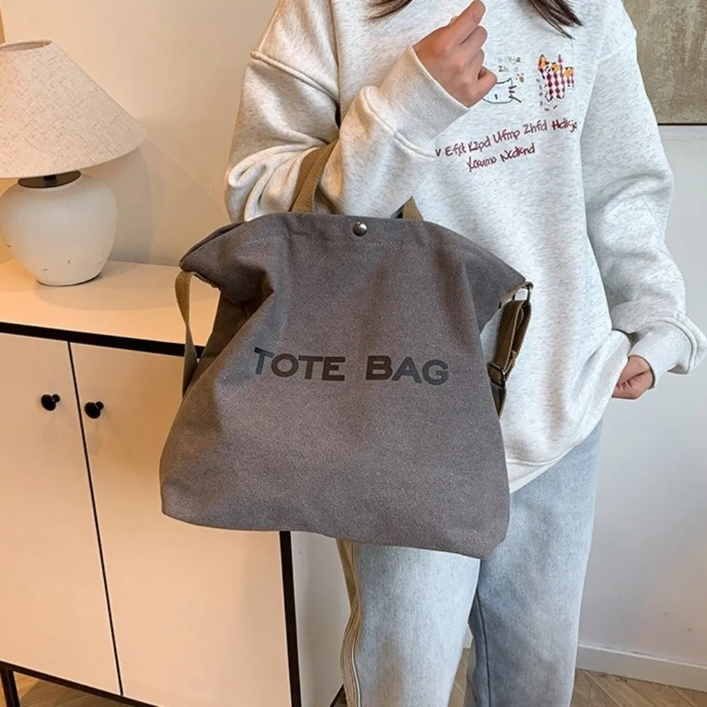 Practical Canvas Shoulder Belt Bags Large Capacity Durable Male Shoulder Bag Thickened Leisure Tote bag Male