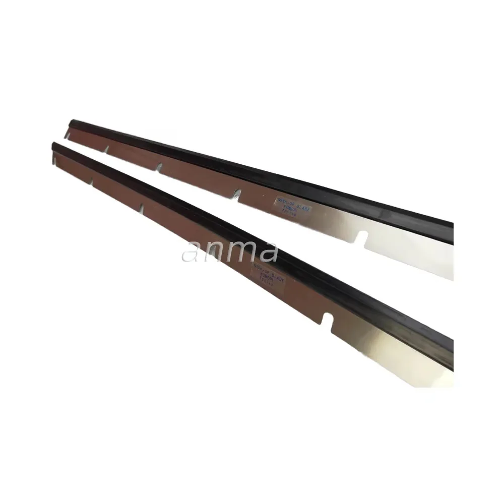 2 PCS Komori printing machine Wash up Blade 725x40mm Rubber Wash up Blade