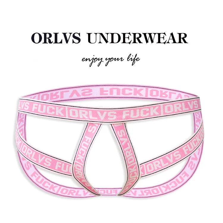 Cockstraps Men Underwear Thong Gay Jockstrap G String Cross Strap Sissy Panties Suspender Cotton Erotic Lingerie Crotchless