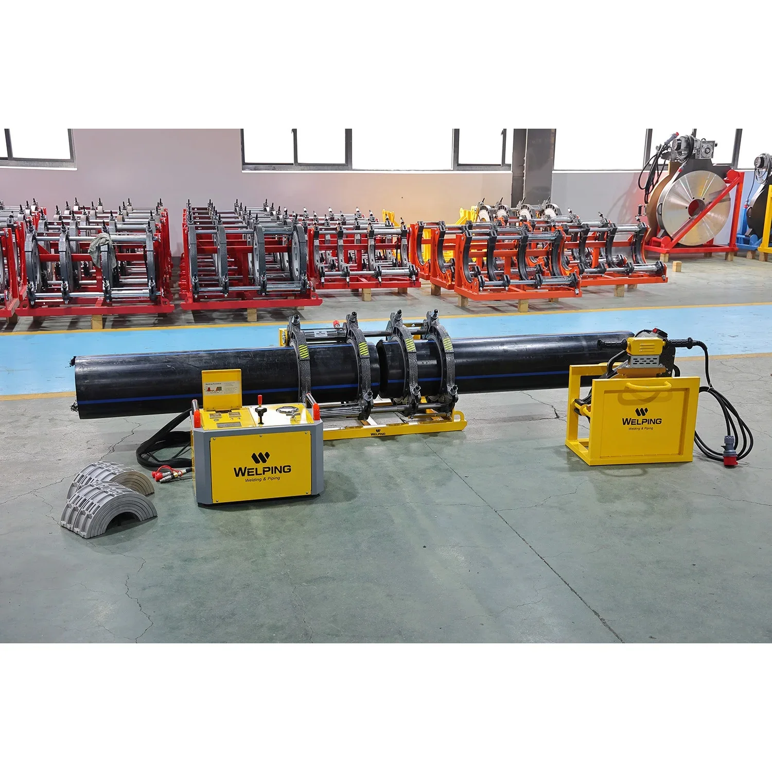 

355 HDPE Pipe Welding Machine Butt Fusion Welder Thermofusion Machine Heat Joint Equipment For PE Tube