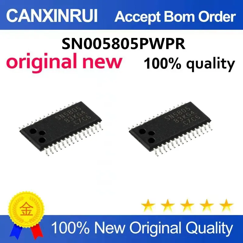 

SN005805PWPR Silk Screen SN5805 TSSOP28 Packag Integrated Circuit Audio Amplifier IC