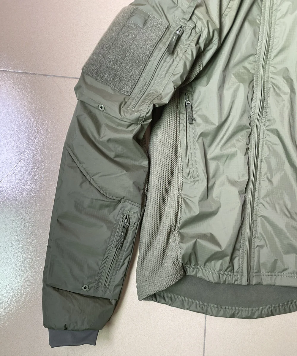 Ultraleichte Kampf-Baumwolljacke im PRO-Stil, Softshell-Jacke, Outdoor-Trainingsuniform für Herbst und Winter – Detail 4
