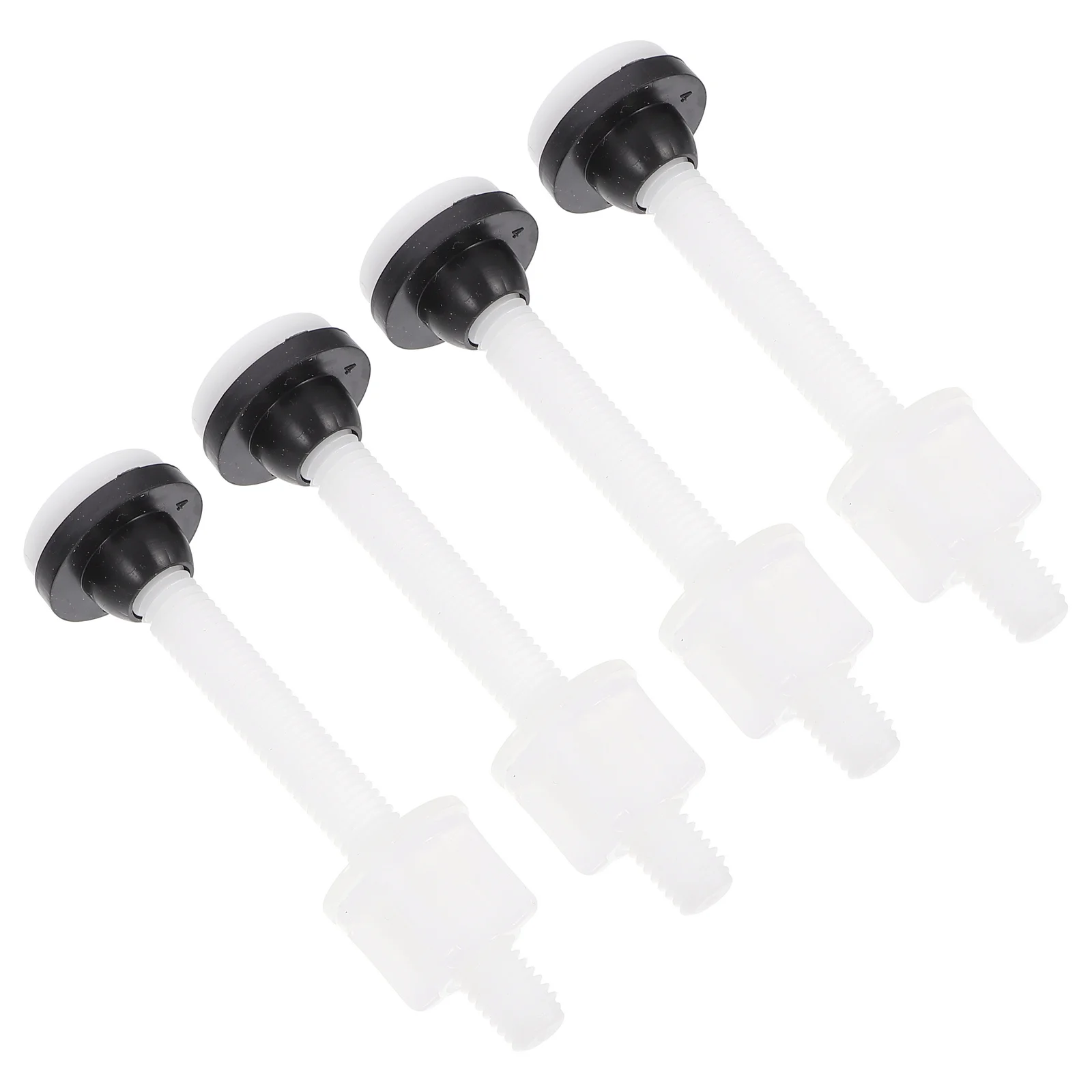 

Toilet Fittings Tank Bolts Universal Mounting Screws Water Seats Fixing Parts White