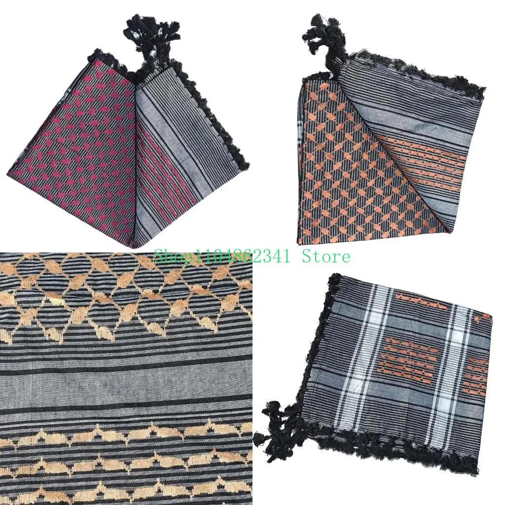 

5ASD Арабский шарф пустыни, мягкий и удобный, подходит для пеших прогулок, кемпинга, езды на велосипеде