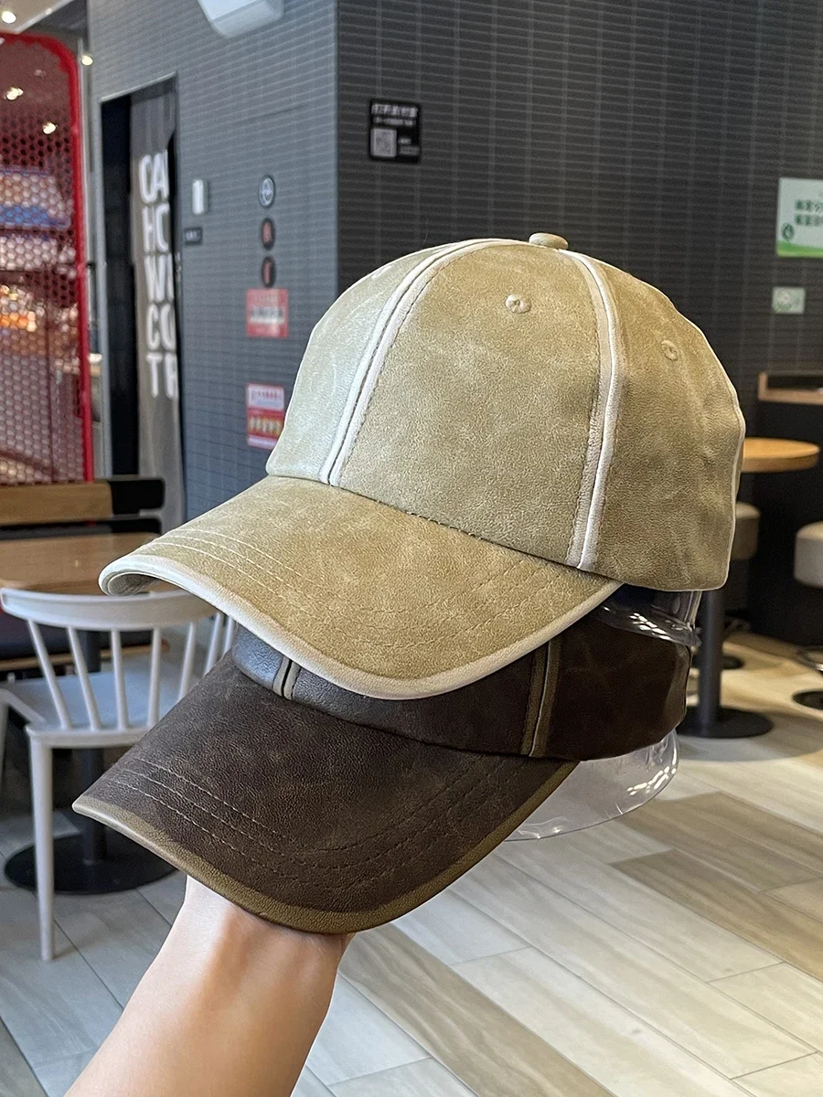 

Couple Baseball Cap Women's Autumn and Winter British Style Fashion Peaked Cap Men's Fashion