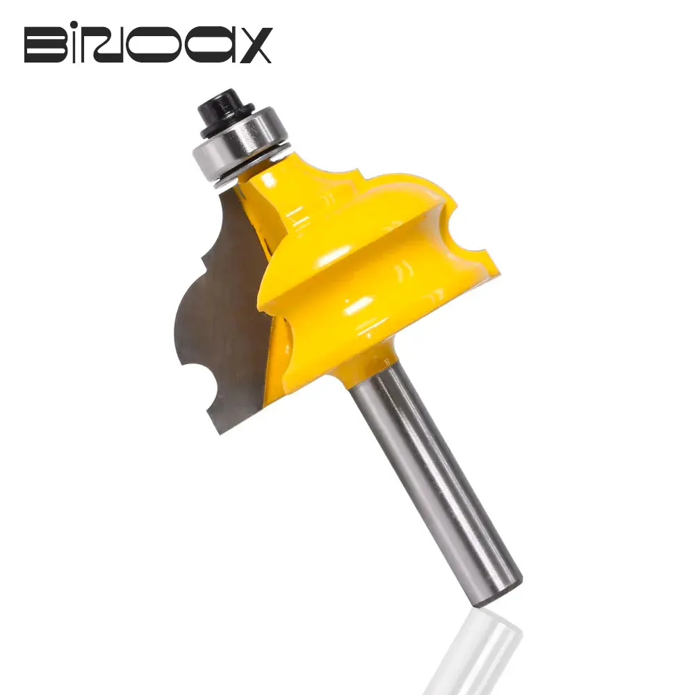 8MM Shank Line Handrail Router Bit Semi-arc Cupboard Milling Cutter Cabinet Line Edging Router Bit