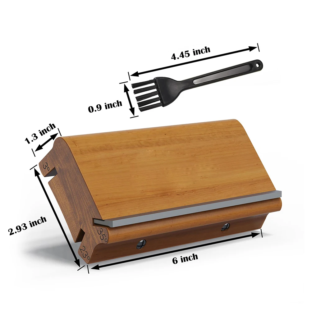 3/23/35 Degree Fret End Beveling File For Various Instruments 3 In 1  Fret File Guitar Bass Fret End Dressing Replacement Access