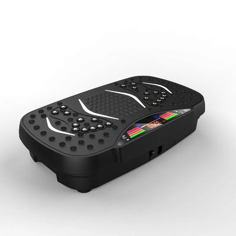 آلة لوحة اهتزاز لكامل الجسم مع تحكم للياقة البدنية المنزلية وحرق السعرات الحرارية وتنغيم العضلات #1